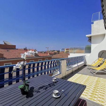 5 Papon - Dernier Etage - Terrasse A Ciel Ouvert - Garibaldi Nizza Kültér fotó